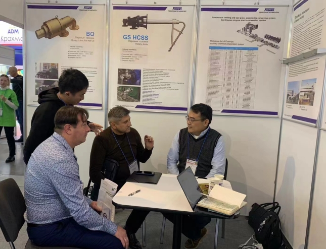 騰旋旋轉接頭國外展會